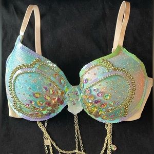 VS Festival Rave Costume Bra Top 34D Push Up